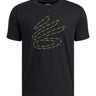 UA Curry Boys Logo Polera Manga Corta negro para niño