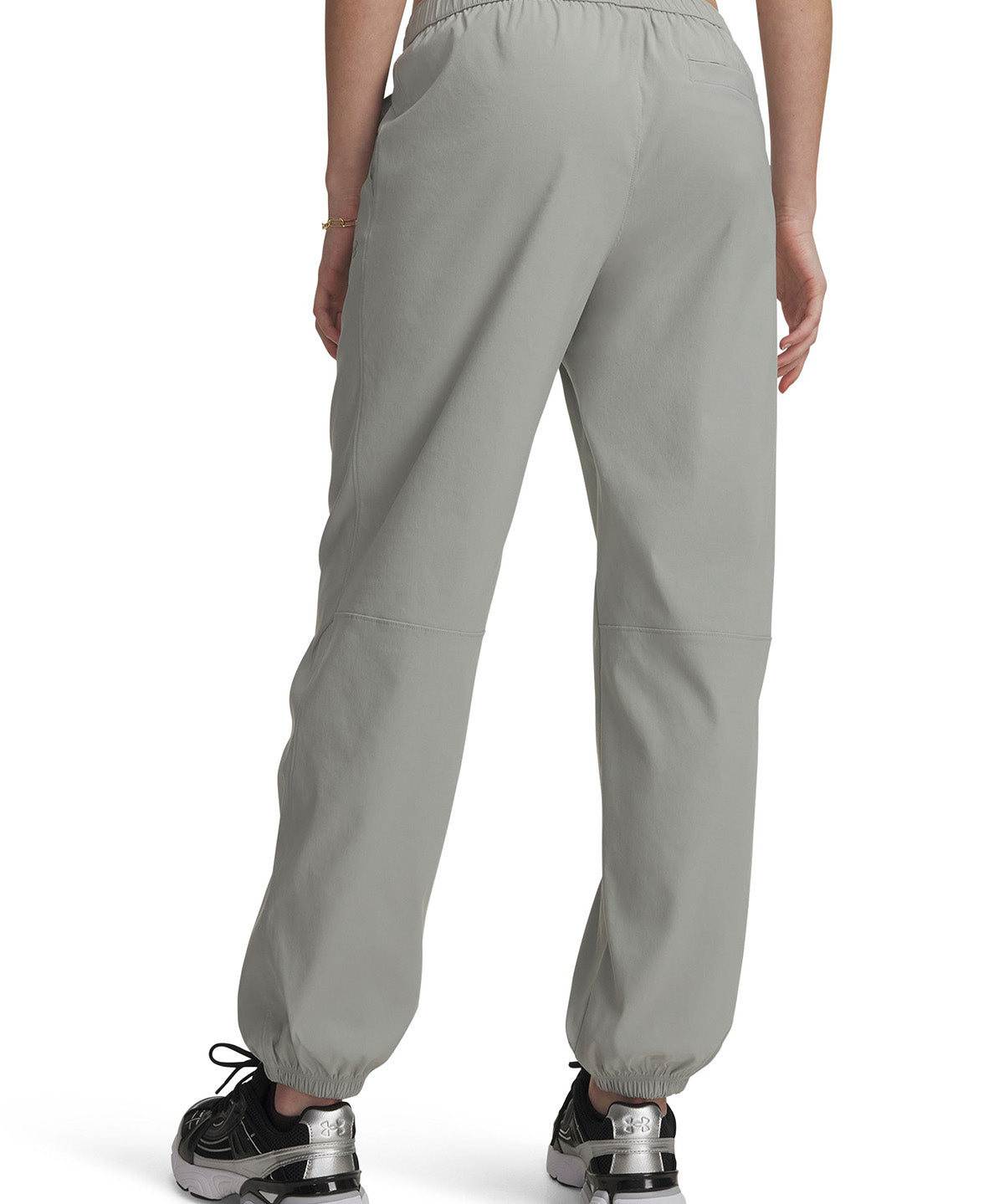 Jogger UA Unstoppable Woven gris para mujer
