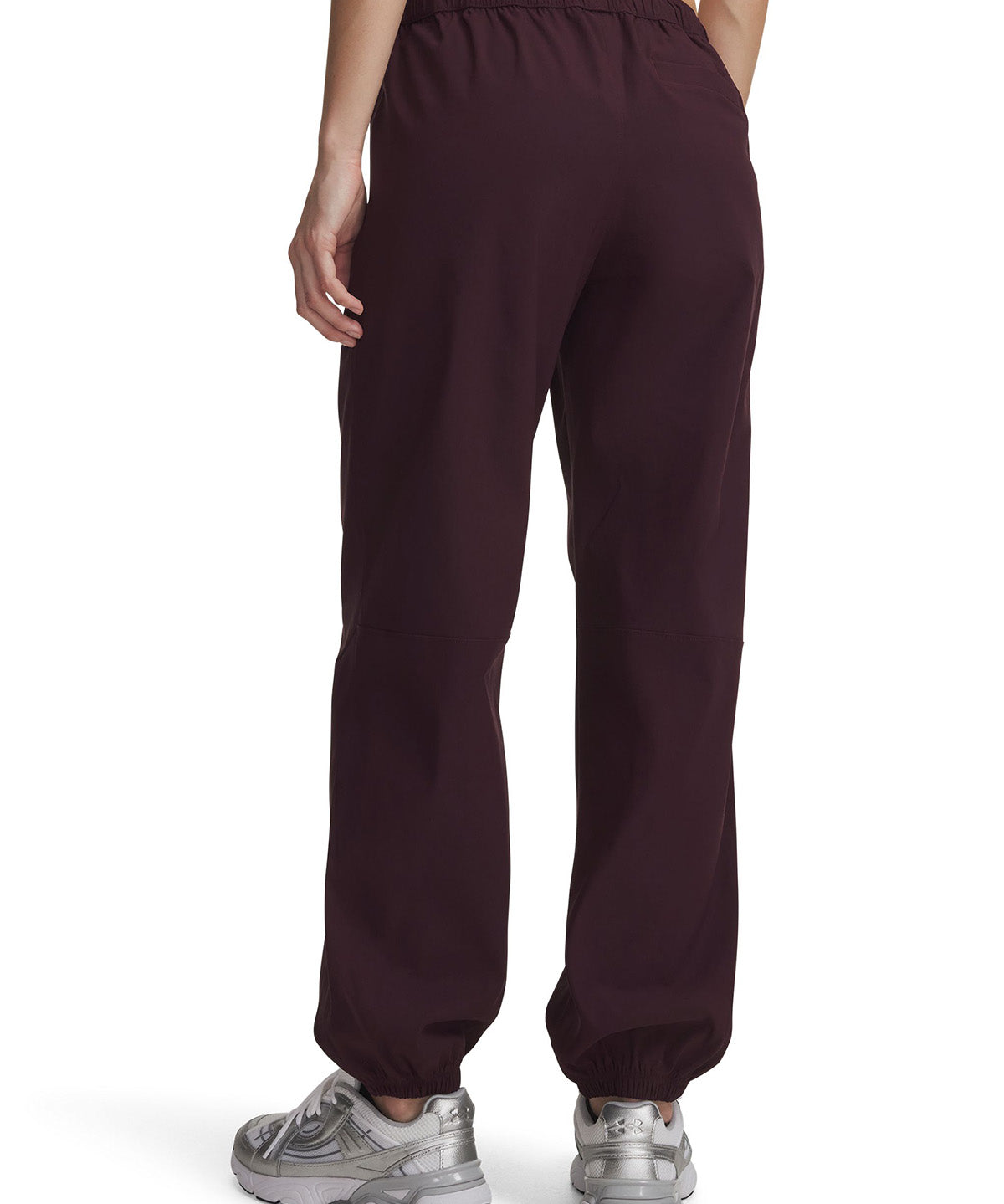 Jogger UA Unstoppable Woven rojo para mujer