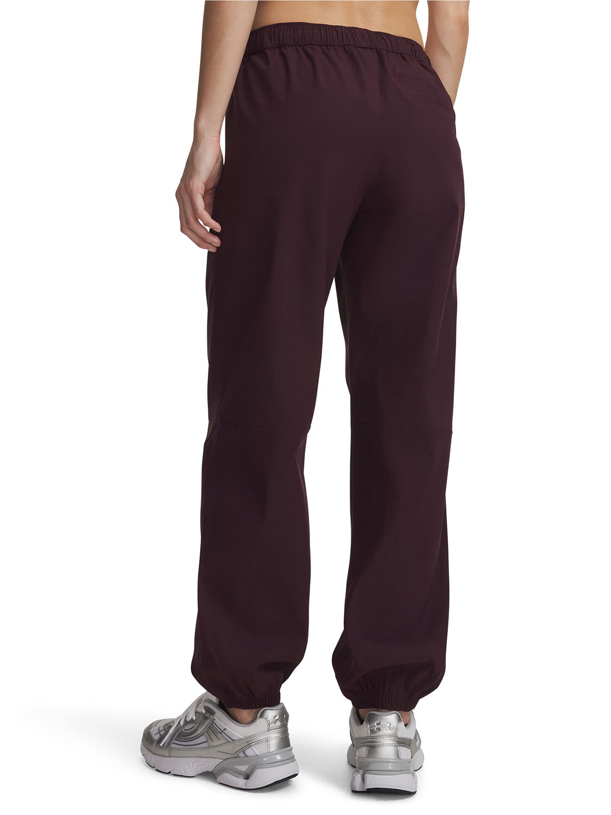 Jogger UA Unstoppable Woven rojo para mujer