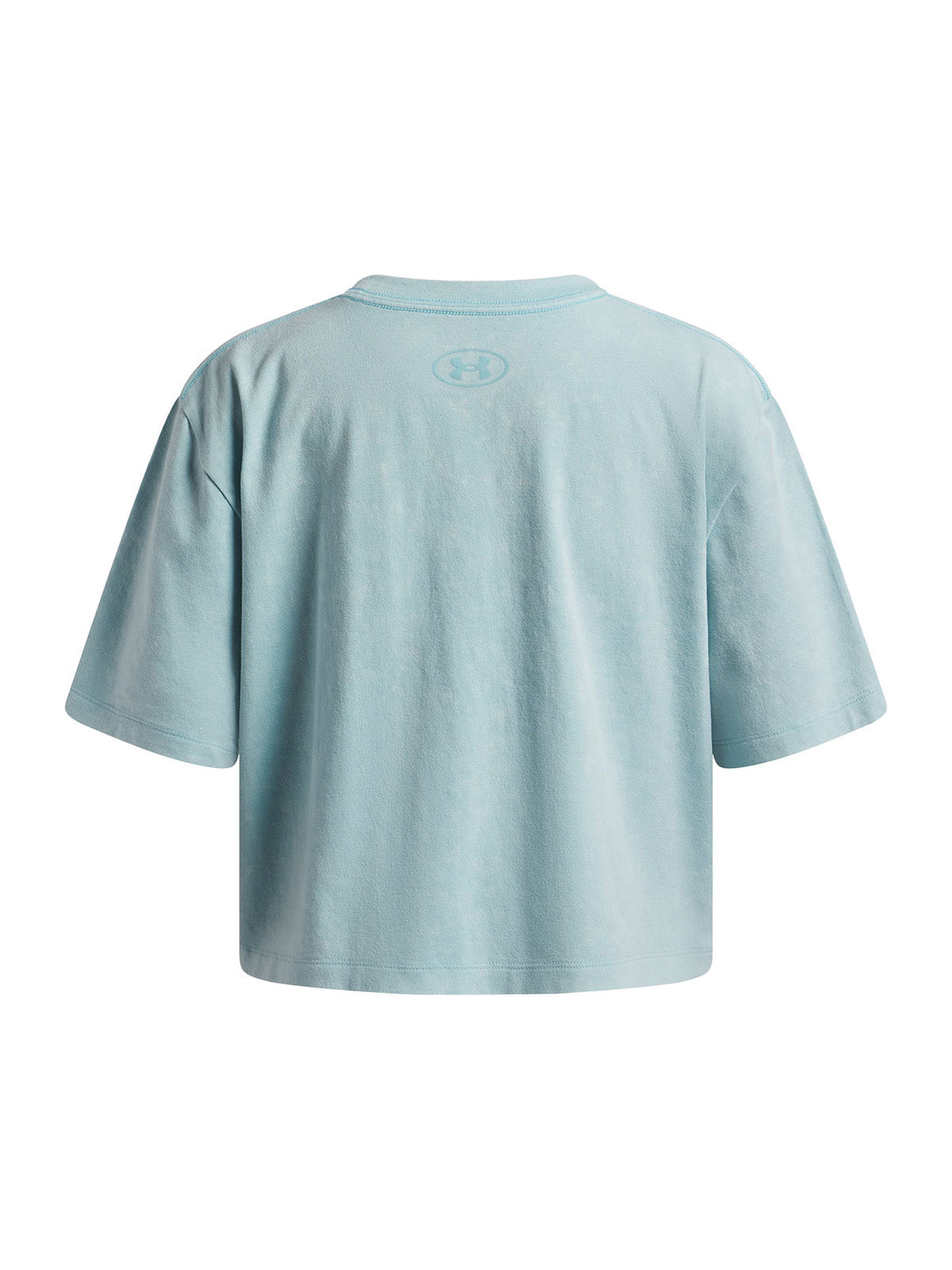 UA Rival Wash SS Polera Manga Corta azul para niña