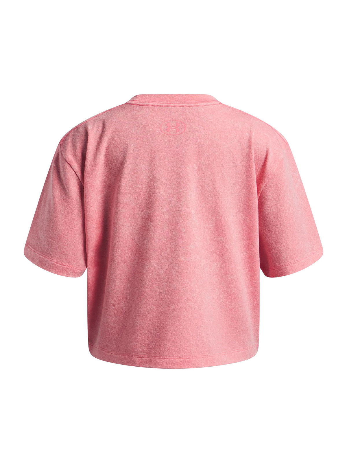 UA Rival Wash SS Polera Manga Corta rosado para niña