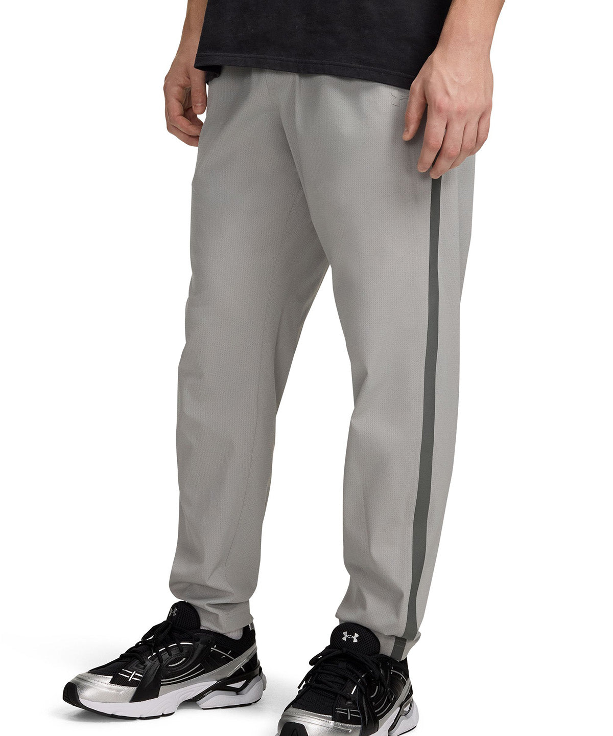 UA Unstoppable Airvent Tapered Pantalon gris para hombre