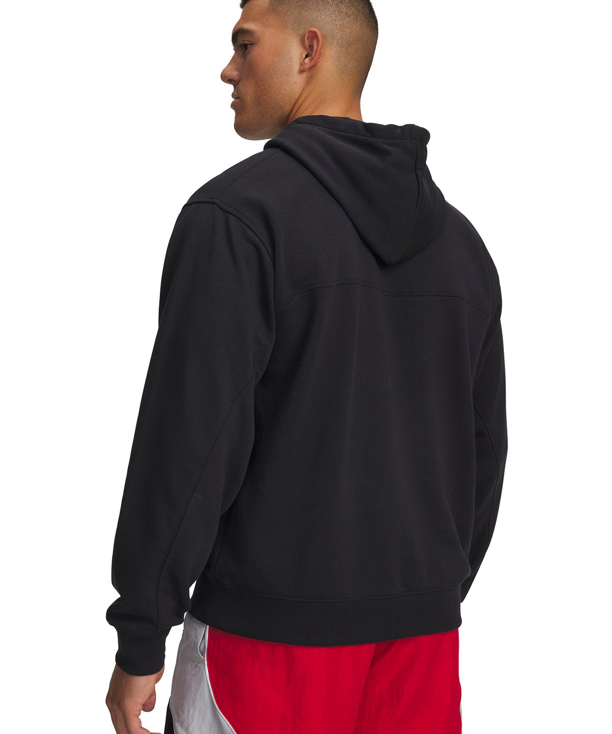UA Rival Lightweight Hoodie Poleron negro para hombre