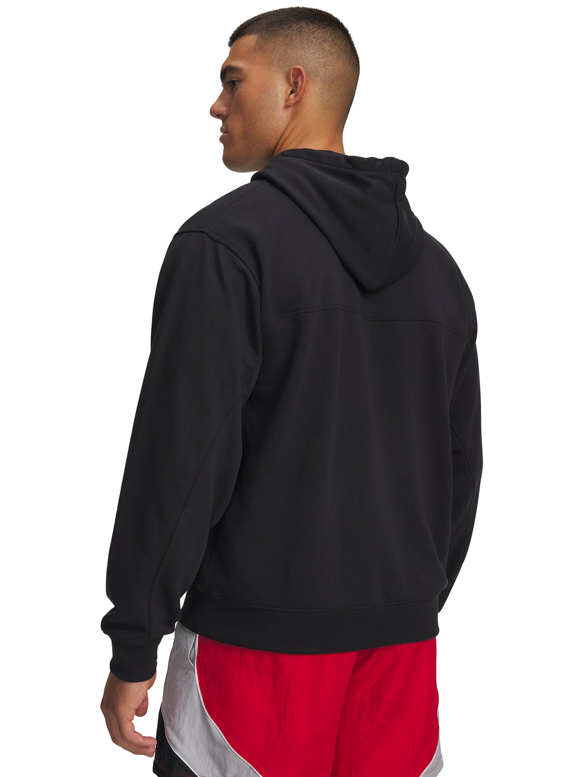 UA Rival Lightweight Hoodie Poleron negro para hombre
