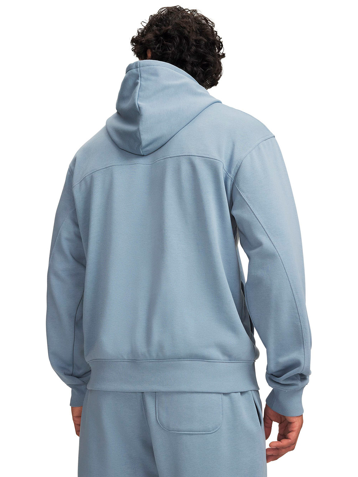 Poleron UA Rival Lightweight azul para hombre