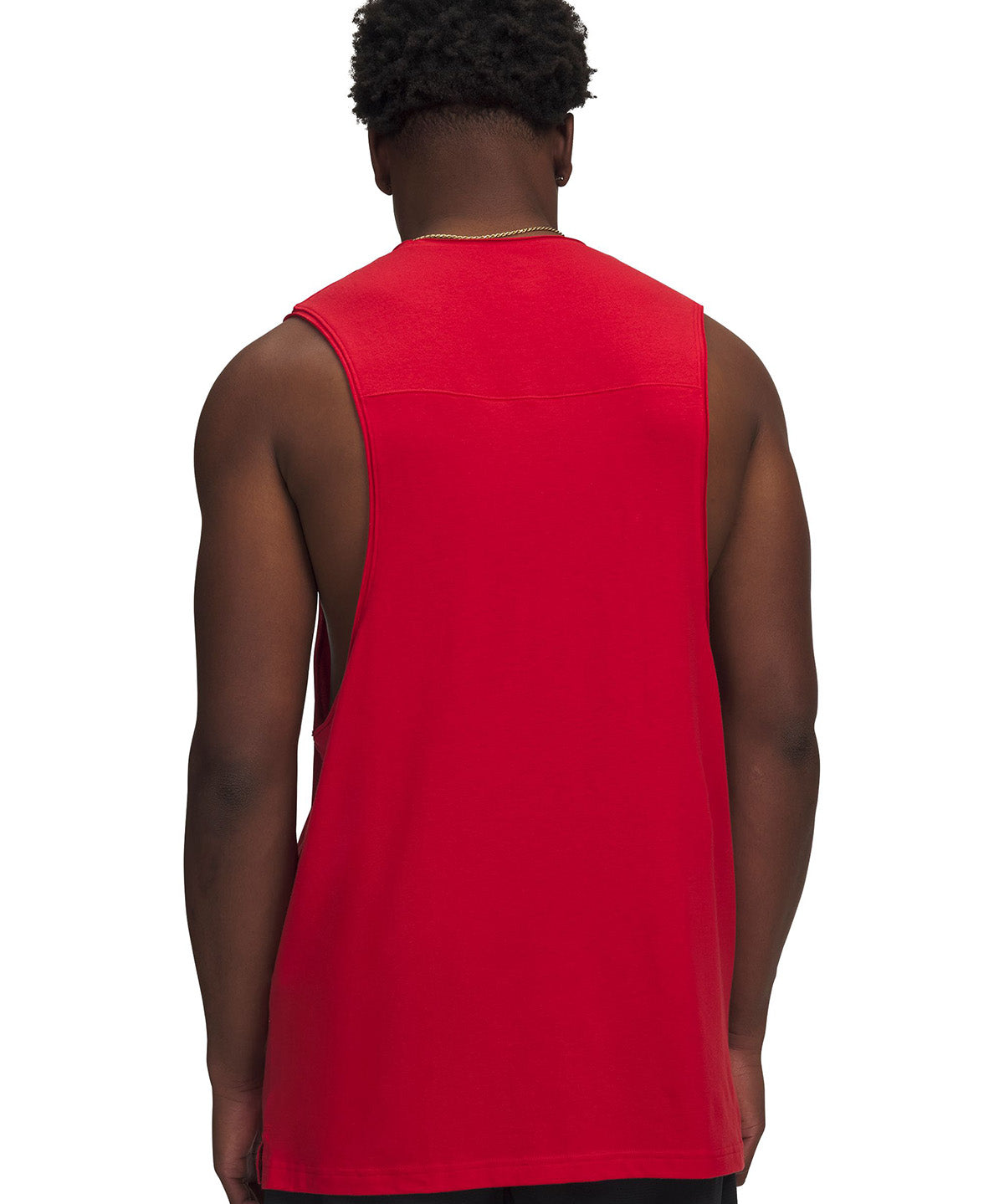 UA Hoops Training Tank Polera Sin Mangas rojo para hombre