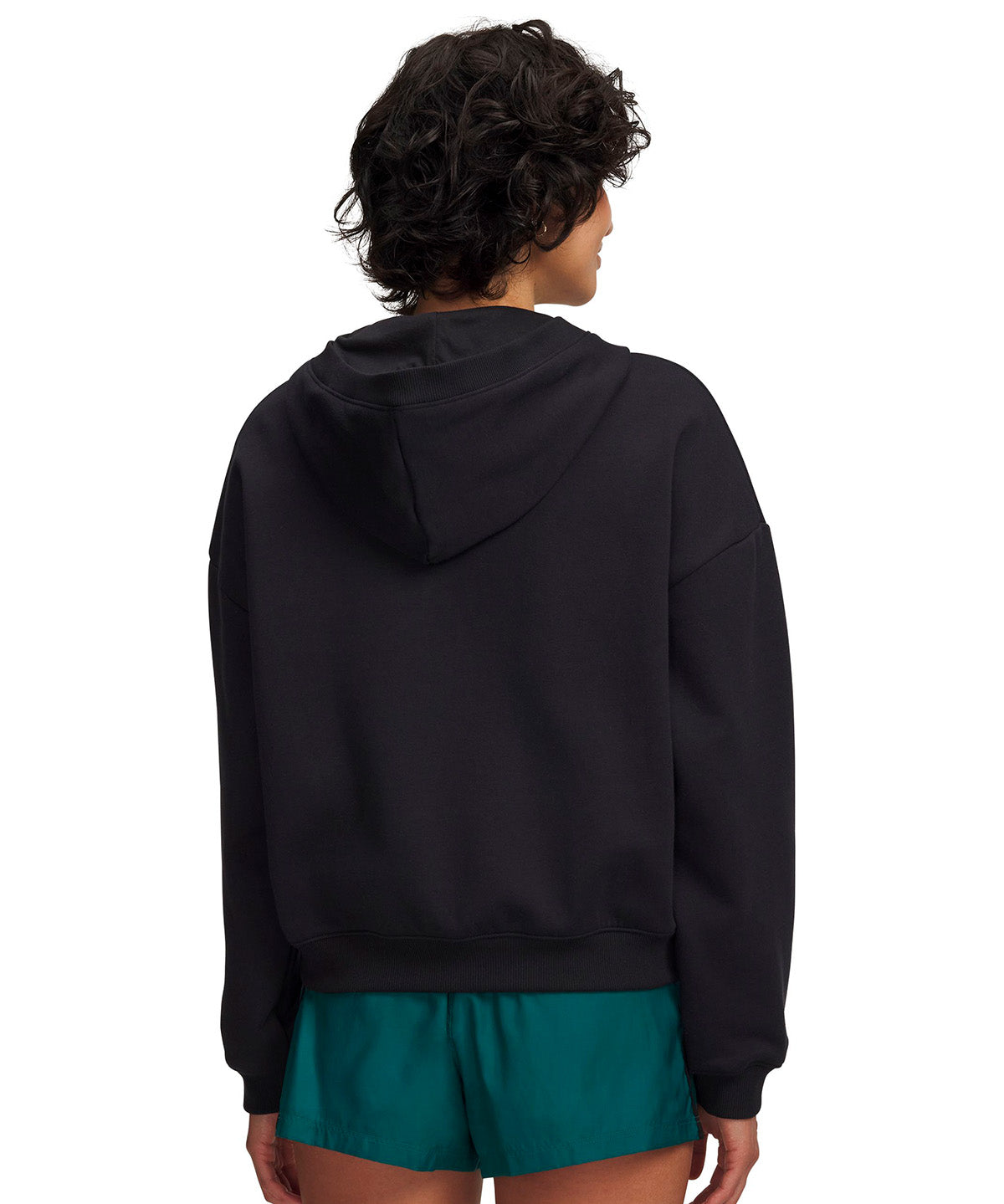 UA Icon Fleece negro para mujer