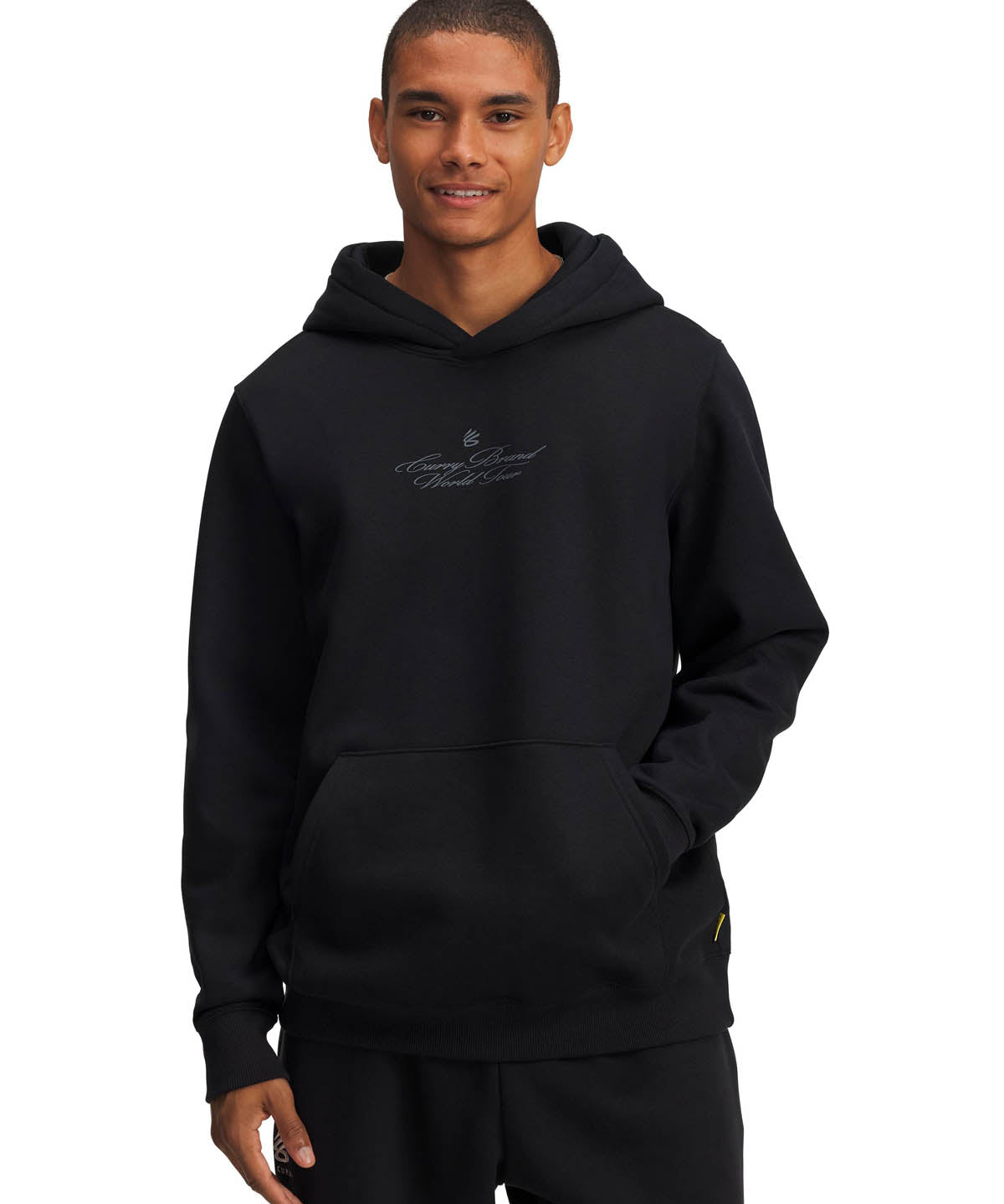 Polerón Basketball para Hombre Curry Splash tour Negro Under Armour