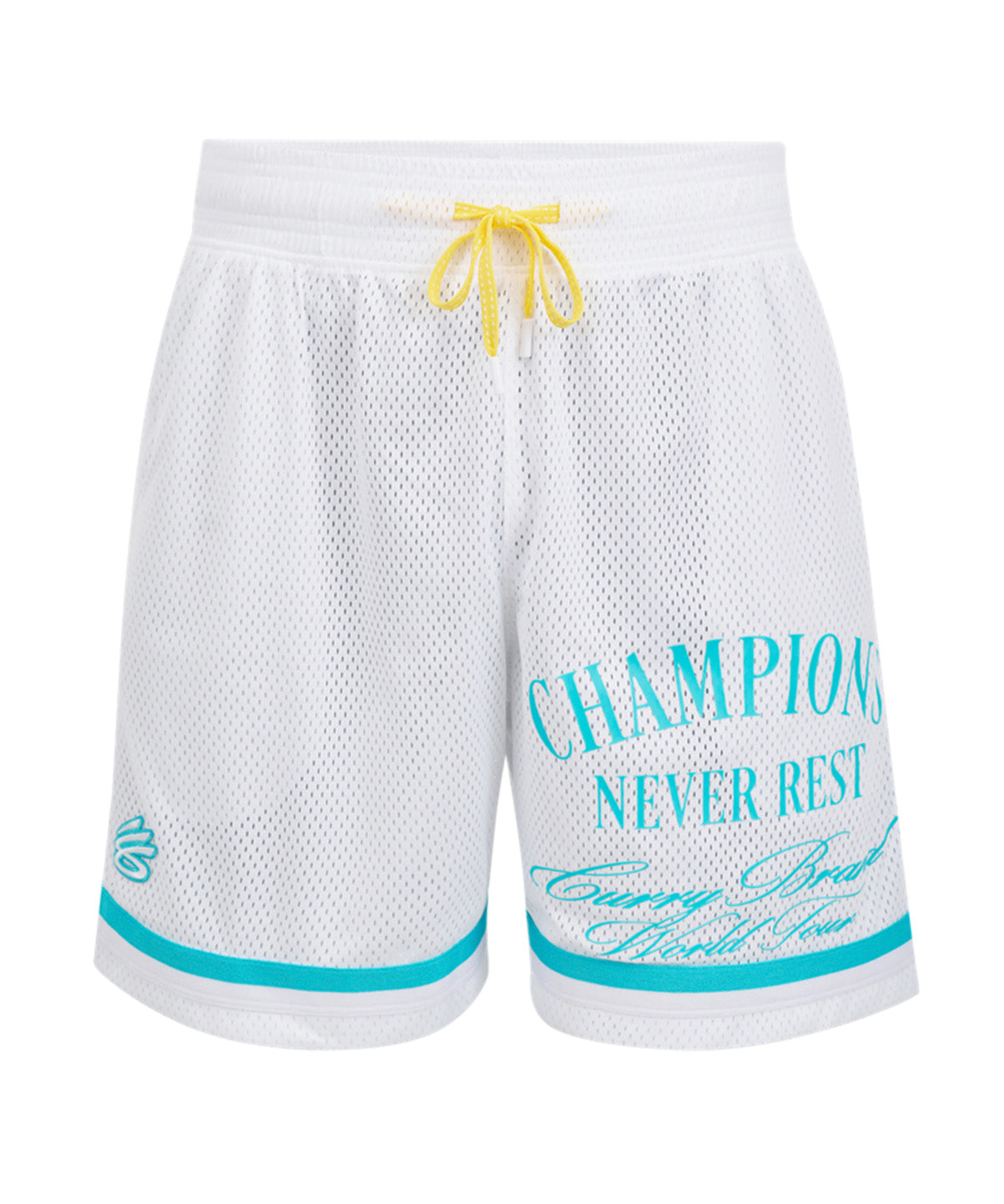 Short Curry Trail Mesh 2 Hombre Blanco