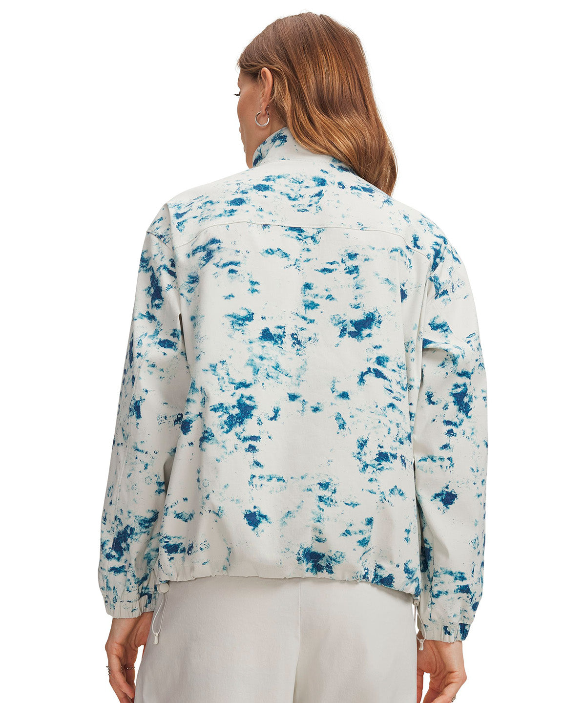 UA Unstoppable Woven Printed blanca para mujer