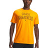 UA Project Rock Greatness Polera manga corta amarillo para hombre