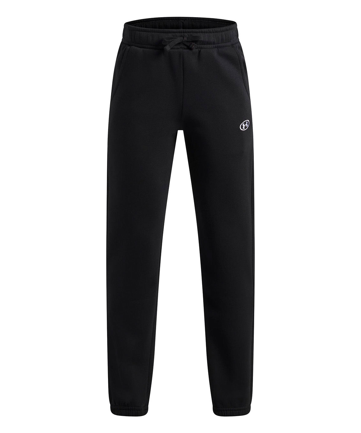 Jogger UA Rival Fleece negro para niño