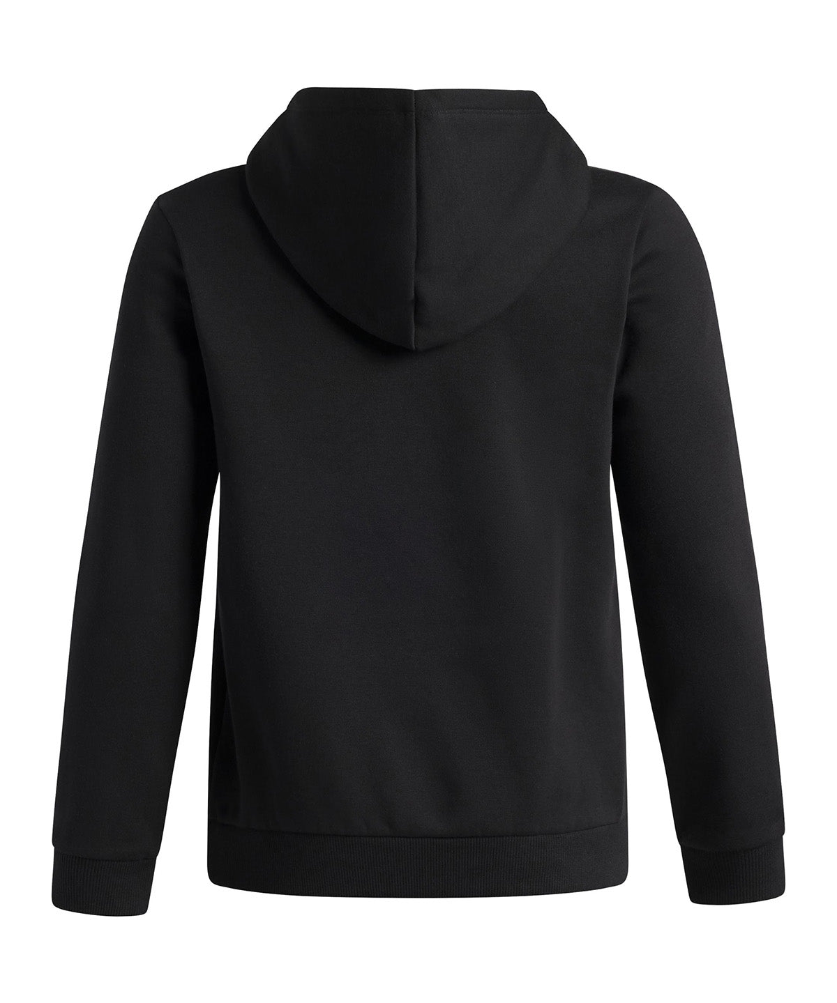 Poleron UA Rival Fleece negro para niño