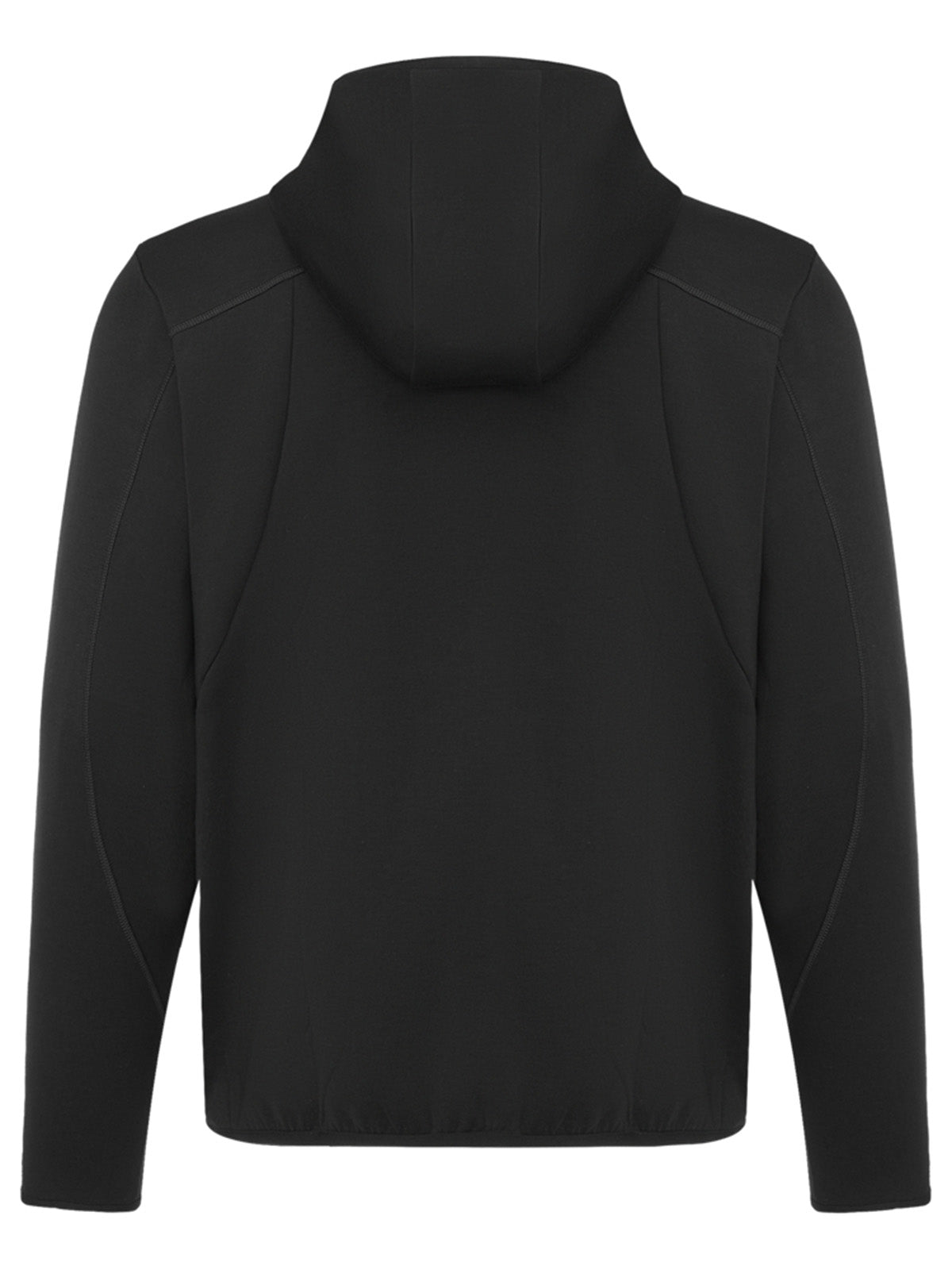 Poleron UA Unstoppable Fleece Full Zip negro para hombre