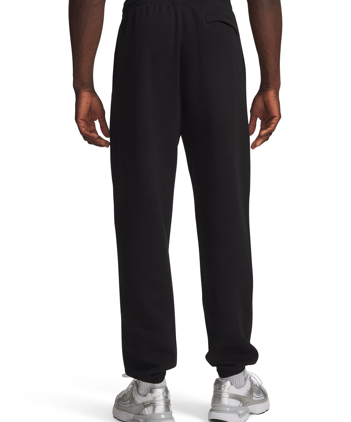 Pantalon UA Rival Fleece negro para hombre