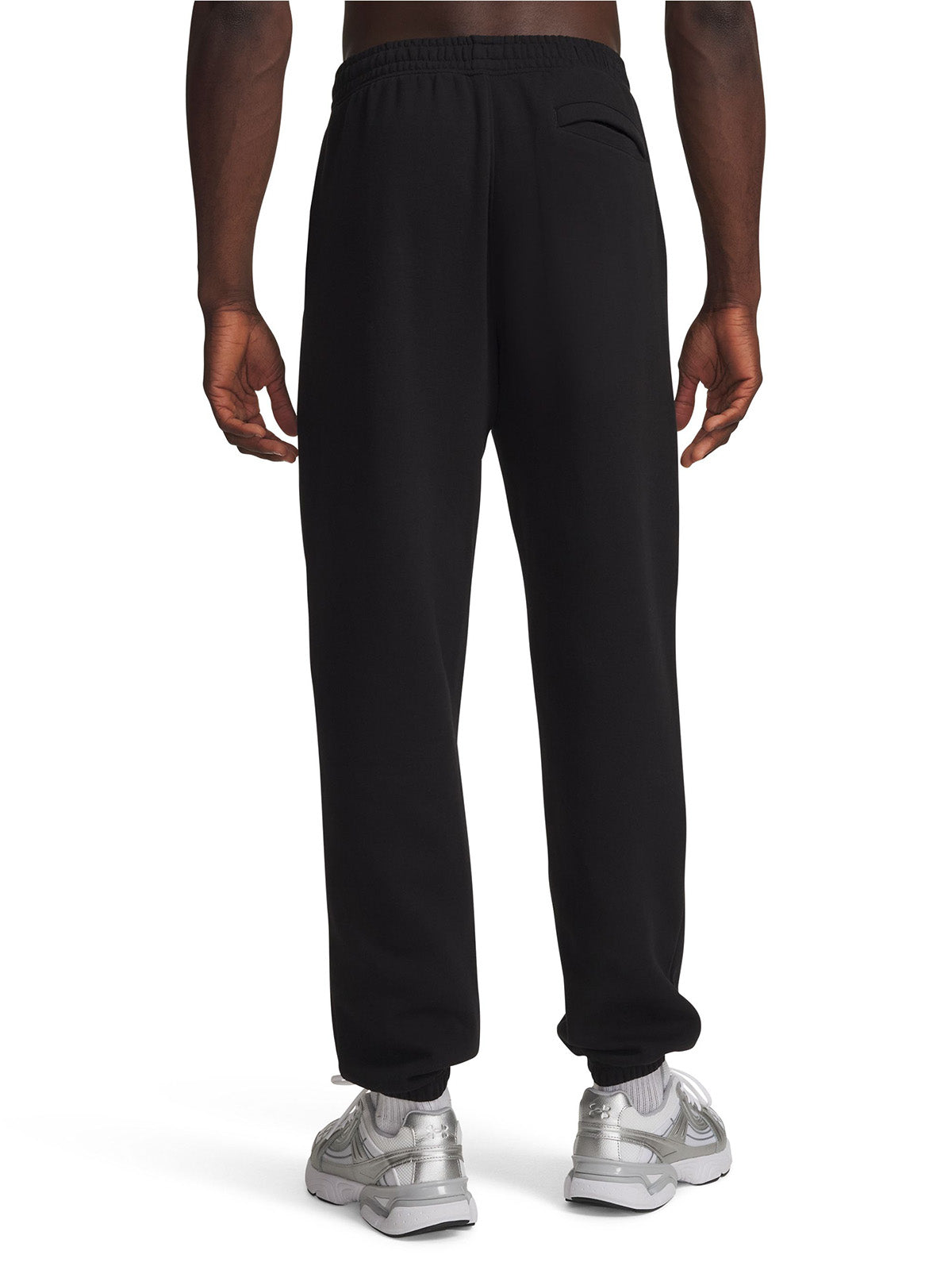 Pantalon UA Rival Fleece negro para hombre