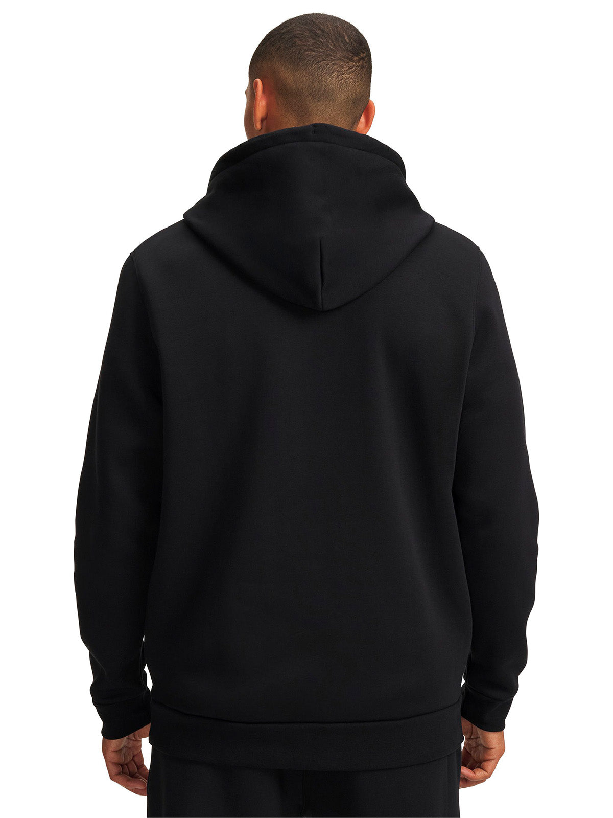 Poleron UA Icon Fleece Branded negro para hombre