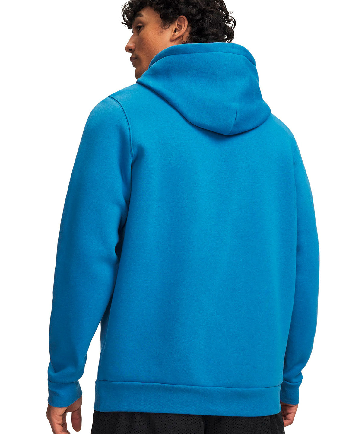 Poleron UA Icon Fleece Branded azul para hombre
