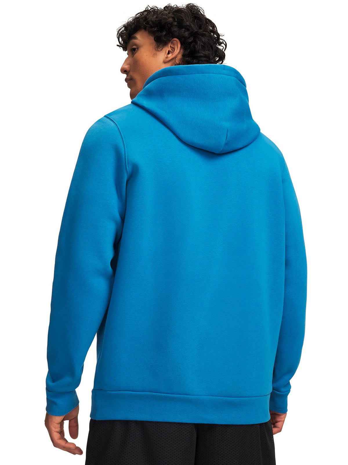 Poleron UA Icon Fleece Branded azul para hombre