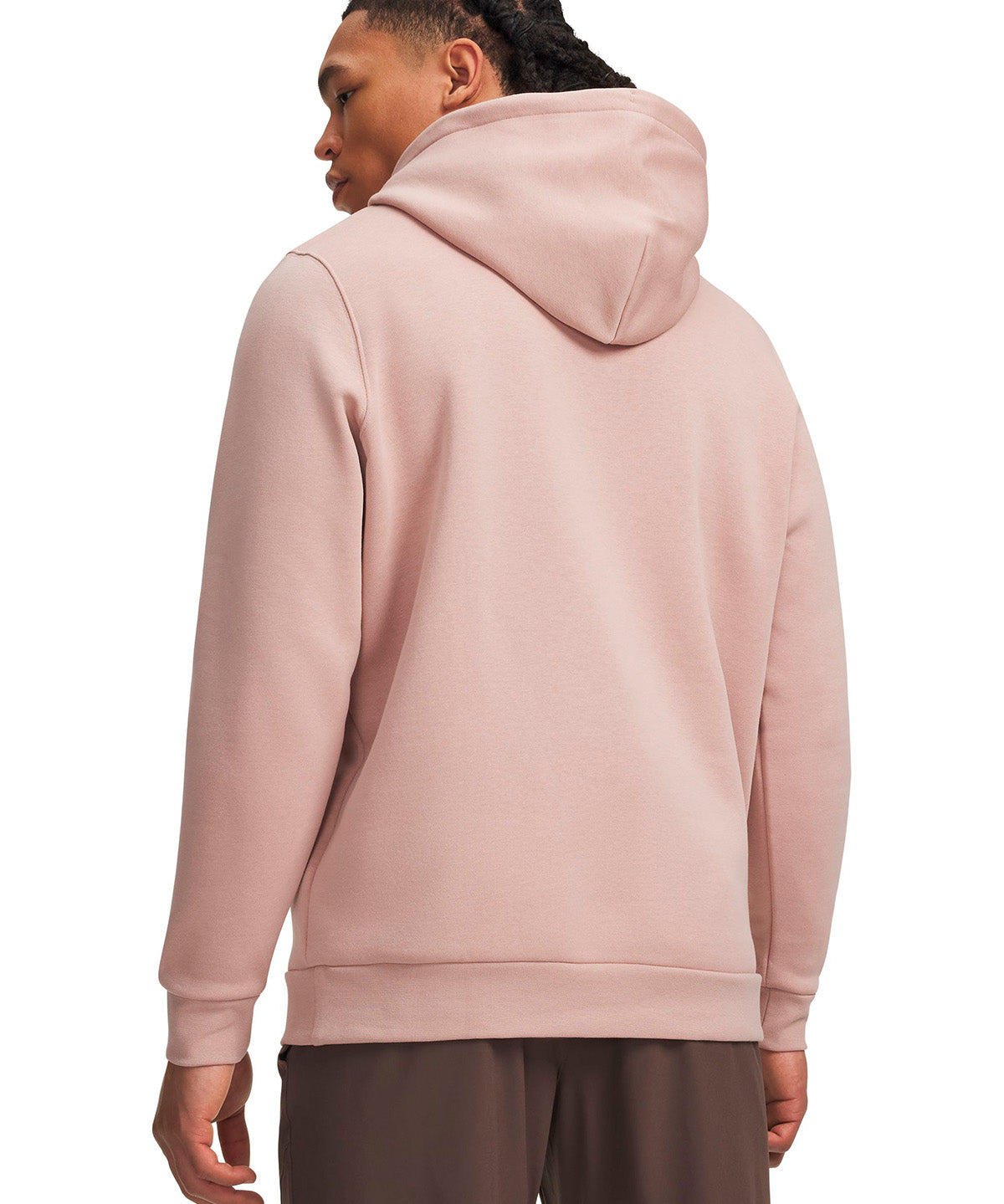 Poleron UA Icon Fleece Branded rosado para hombre