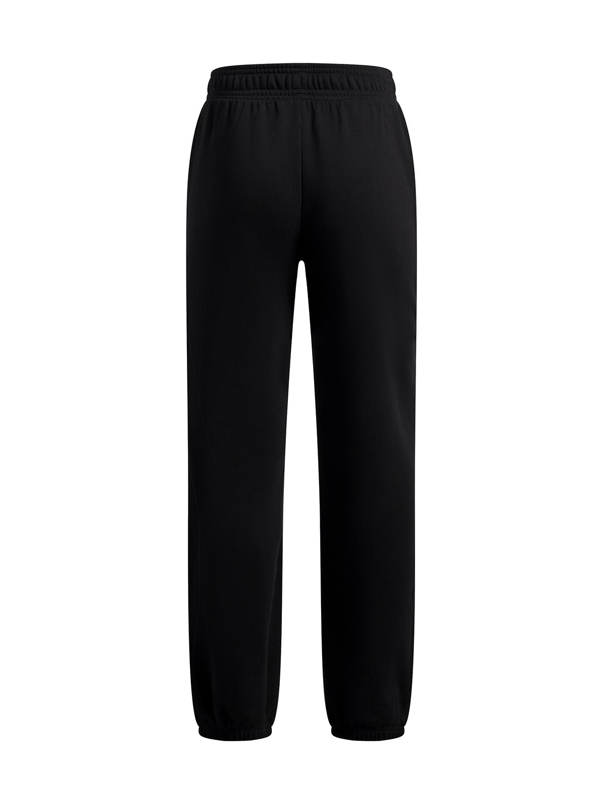 Jogger UA Rival Fleece negro para niña