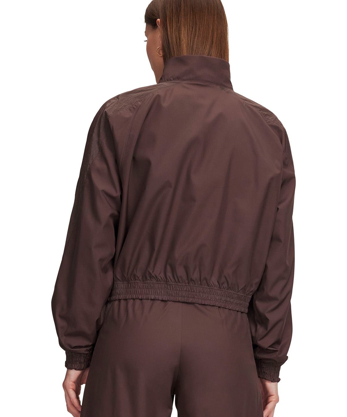 Chaqueta UA Icon Woven café para mujer