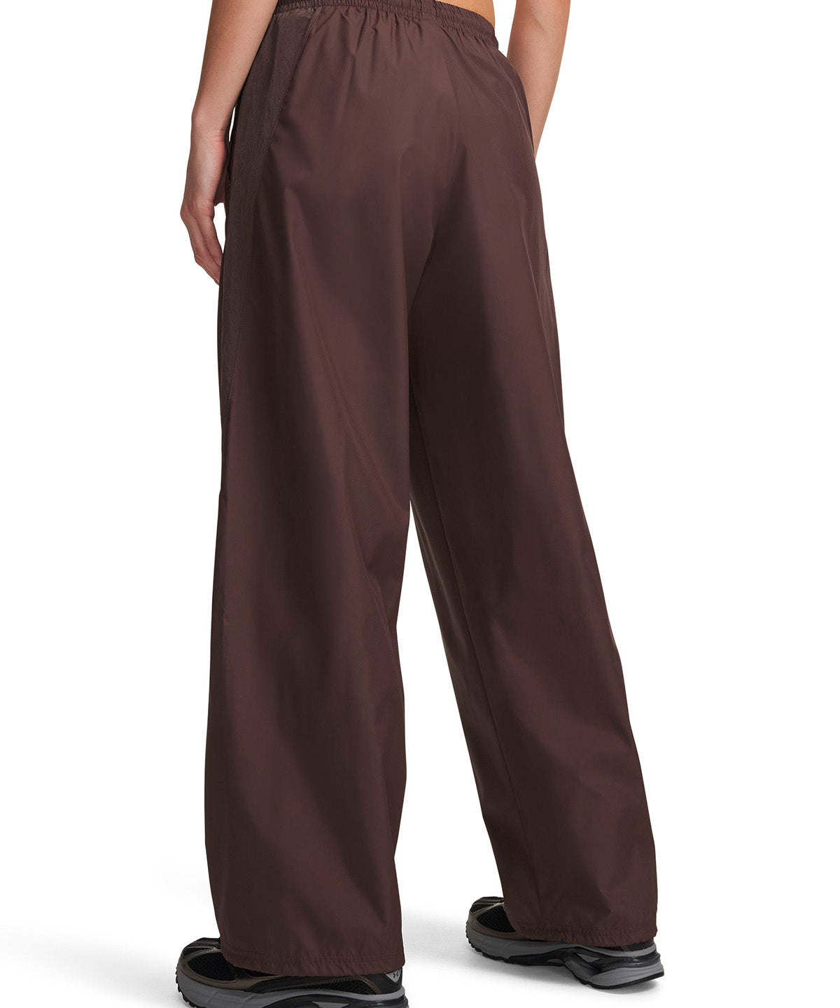 Pantalon UA Icon Woven café para mujer