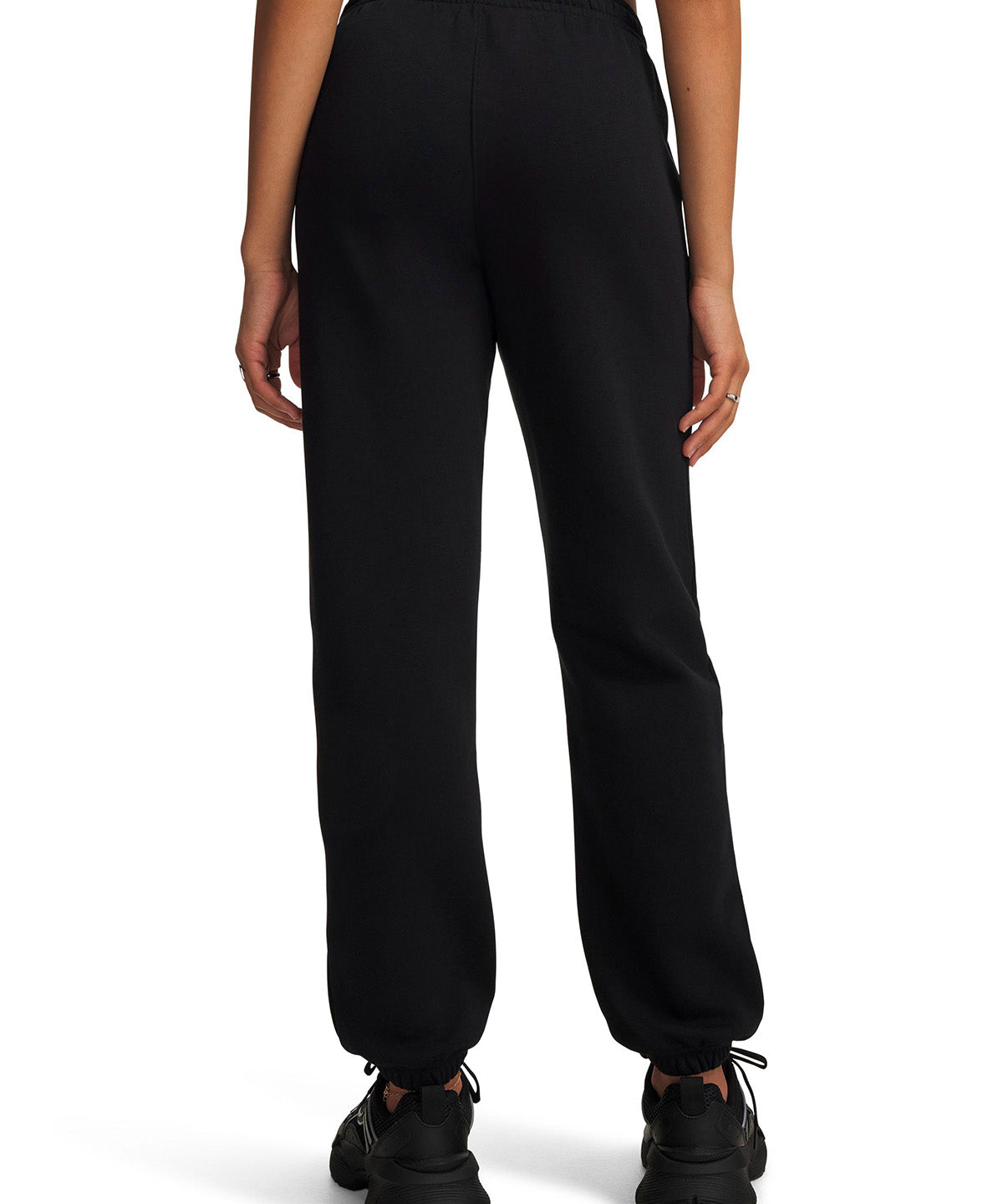 Pantalon UA Rival Fleece negra para mujer