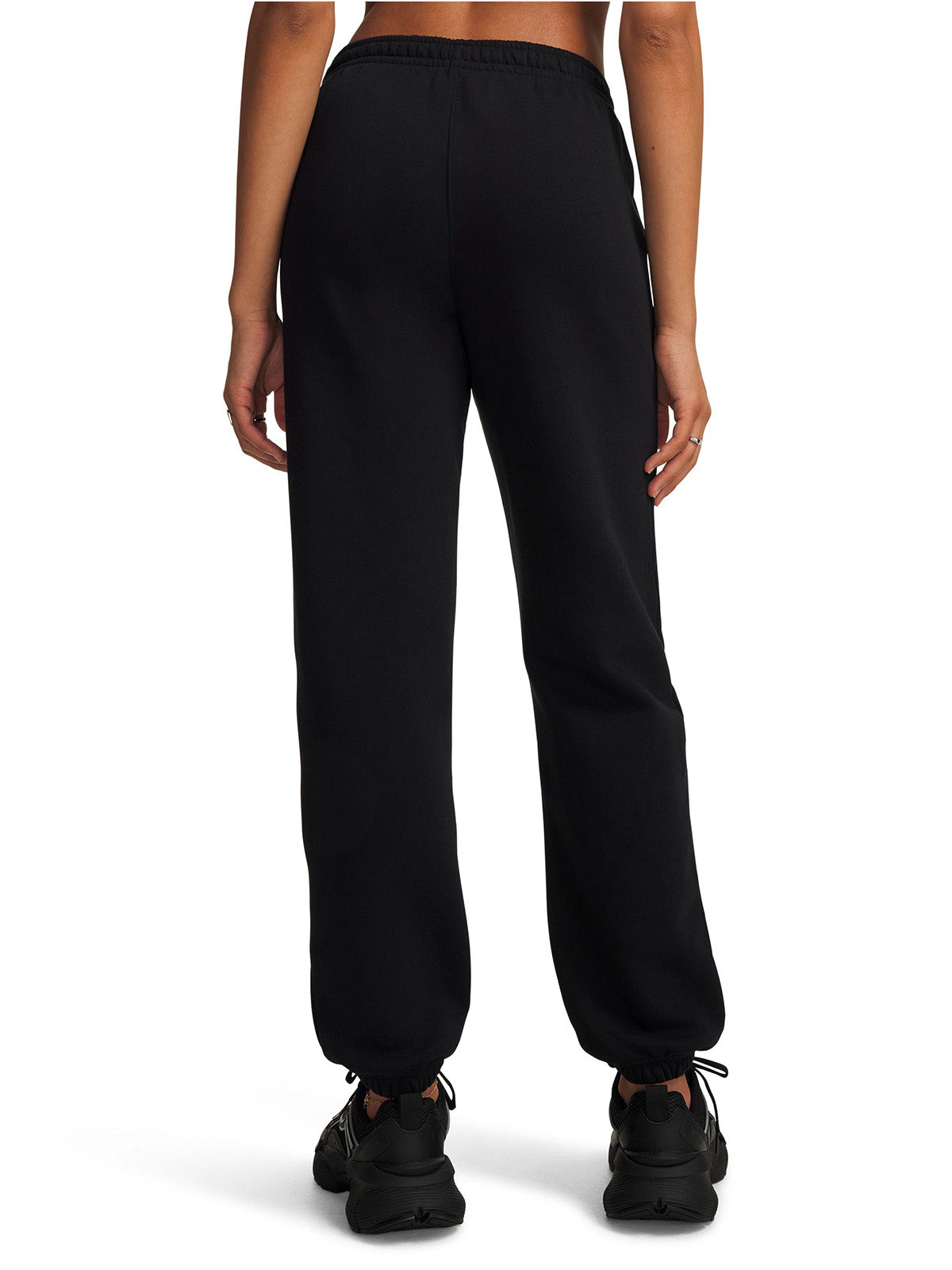 Pantalon UA Rival Fleece negra para mujer