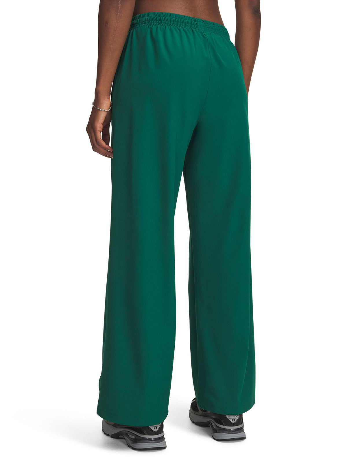 Pantalon UA Rival Woven verde para mujer
