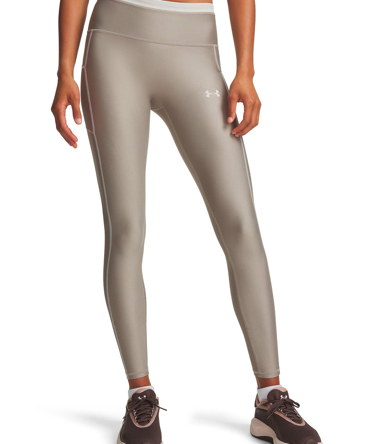 Calza UA HeatGear café para mujer