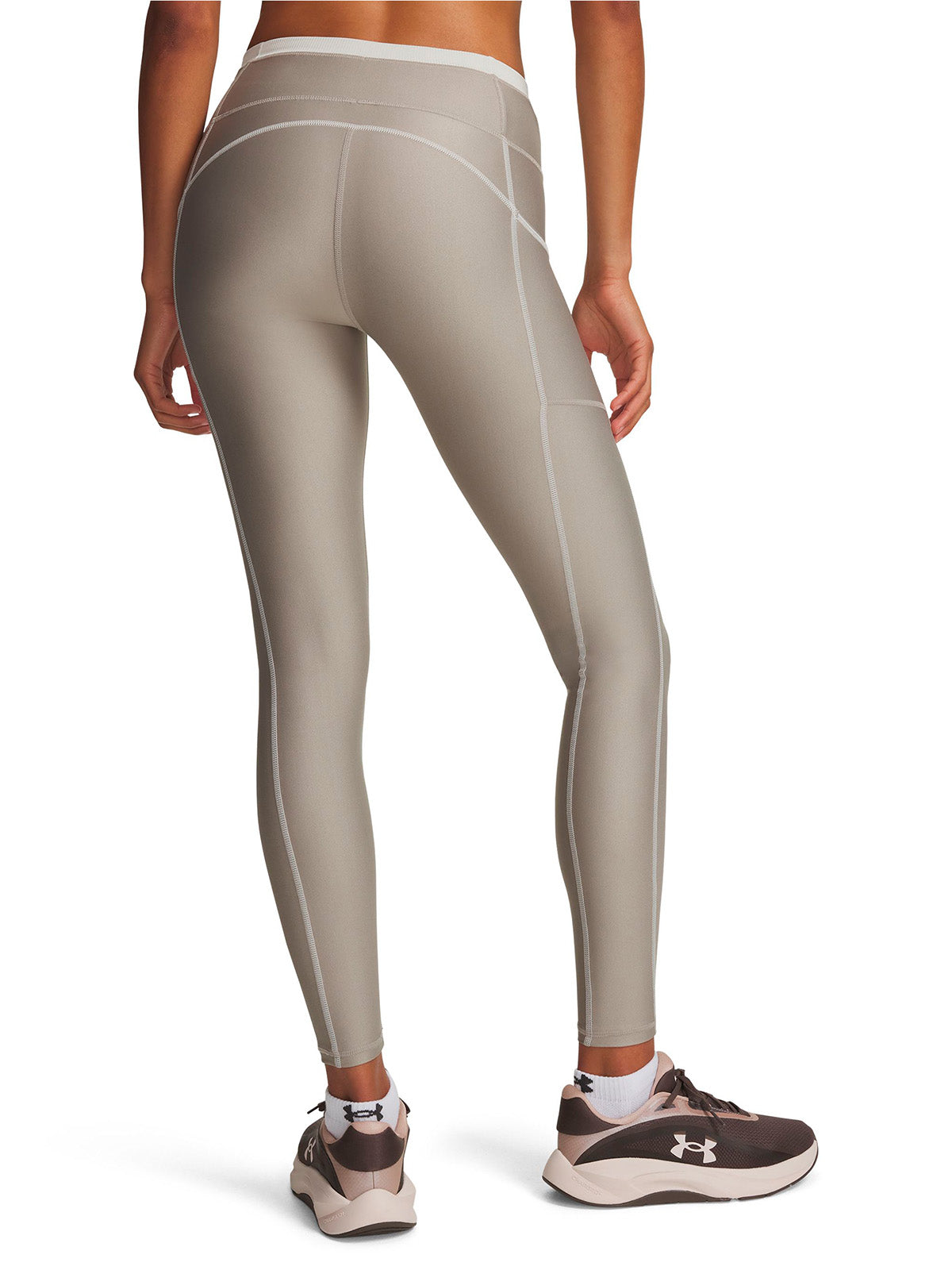 Calza UA HeatGear café para mujer