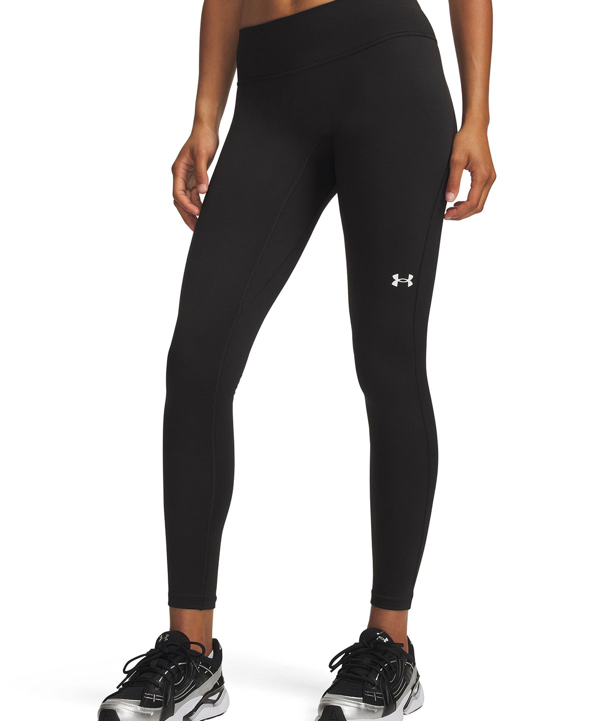 Calza UA ColdGear negra para mujer