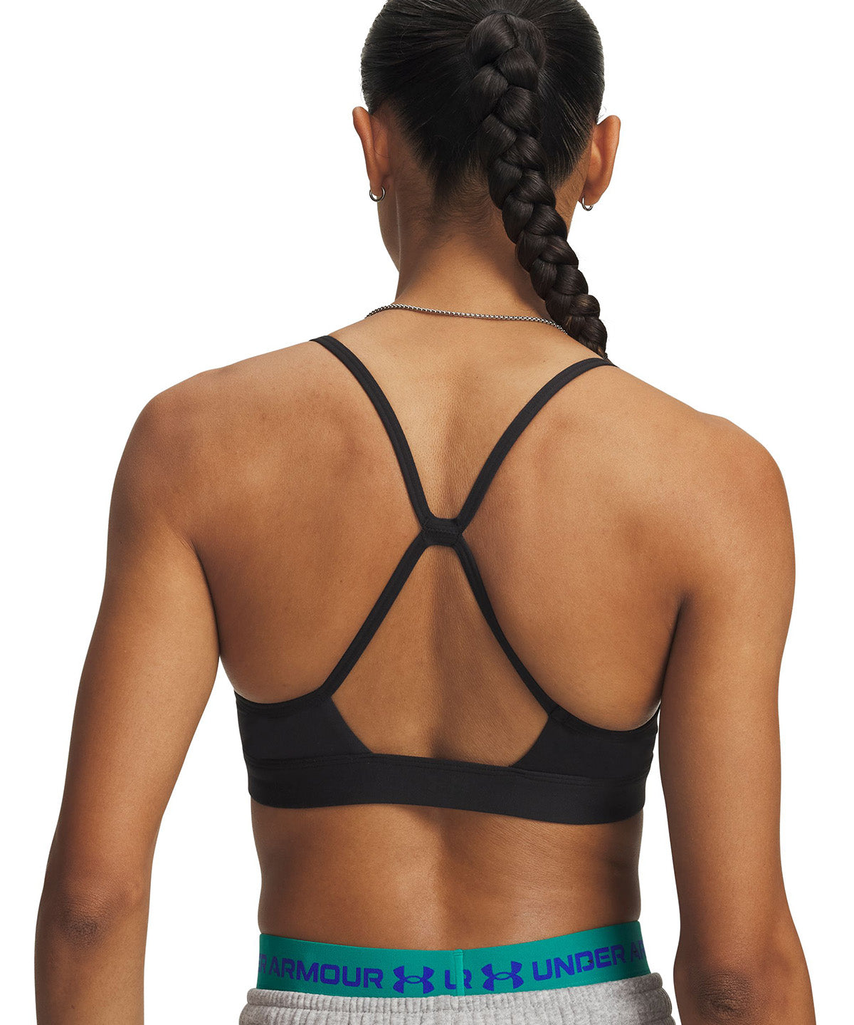 Peto UA Strappy Bralette negro para mujer