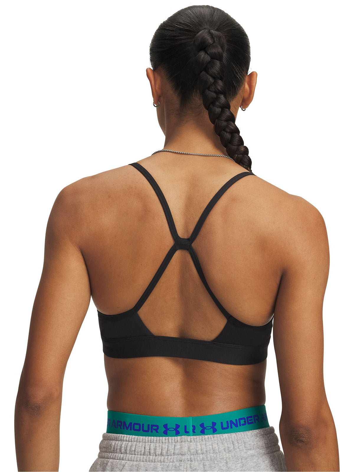 Peto UA Strappy Bralette negro para mujer