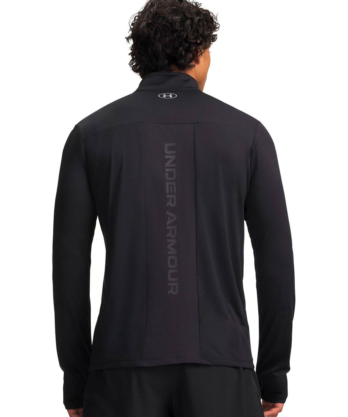 Poleron UA Tech Utility negro para hombre