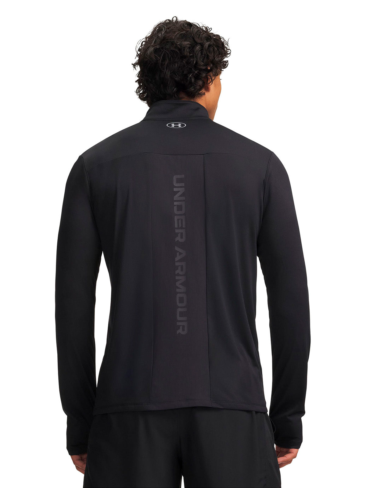 Poleron UA Tech Utility negro para hombre