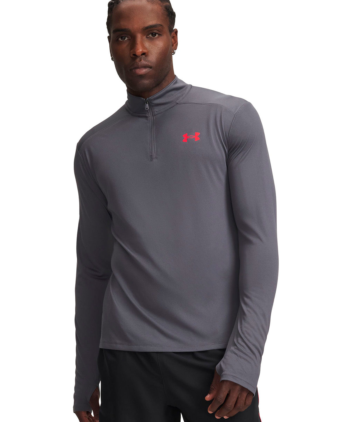 Poleron UA Tech Utility gris para hombre