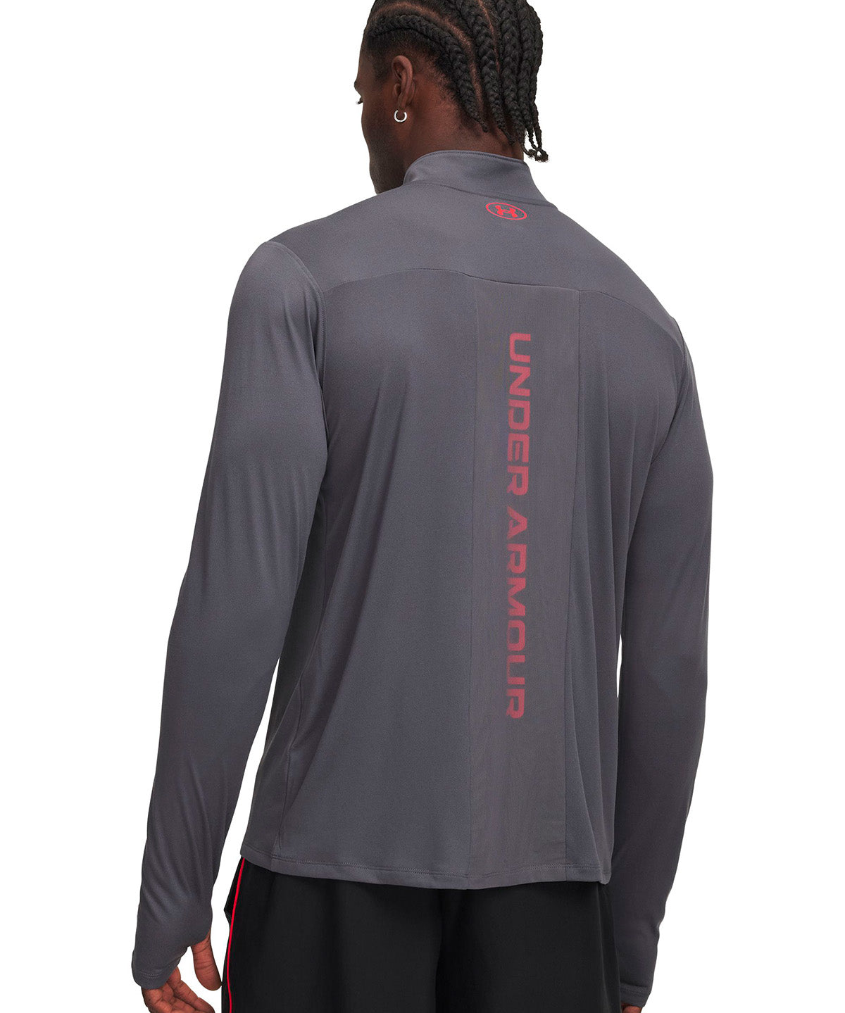 Poleron UA Tech Utility gris para hombre
