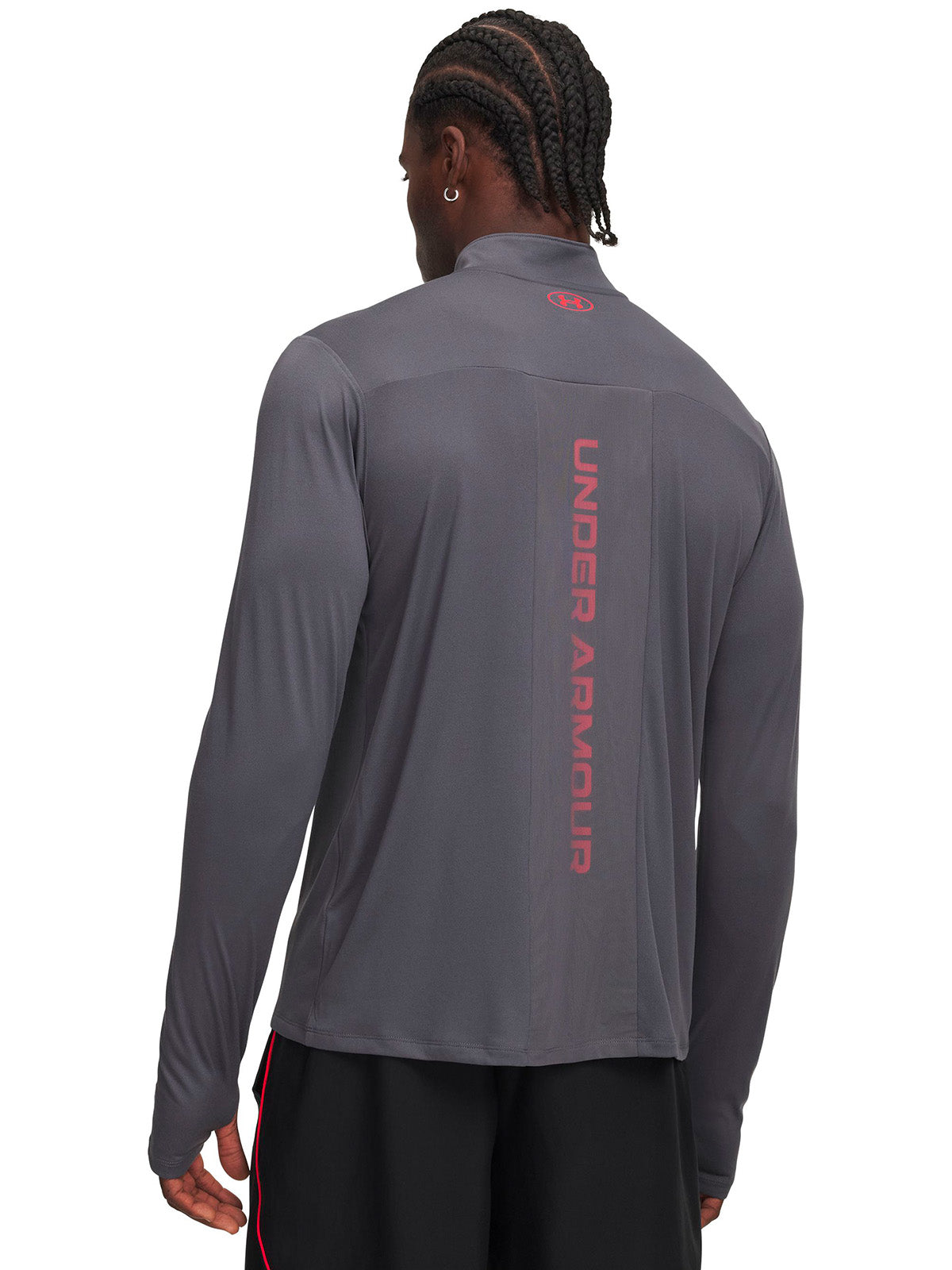 Poleron UA Tech Utility gris para hombre