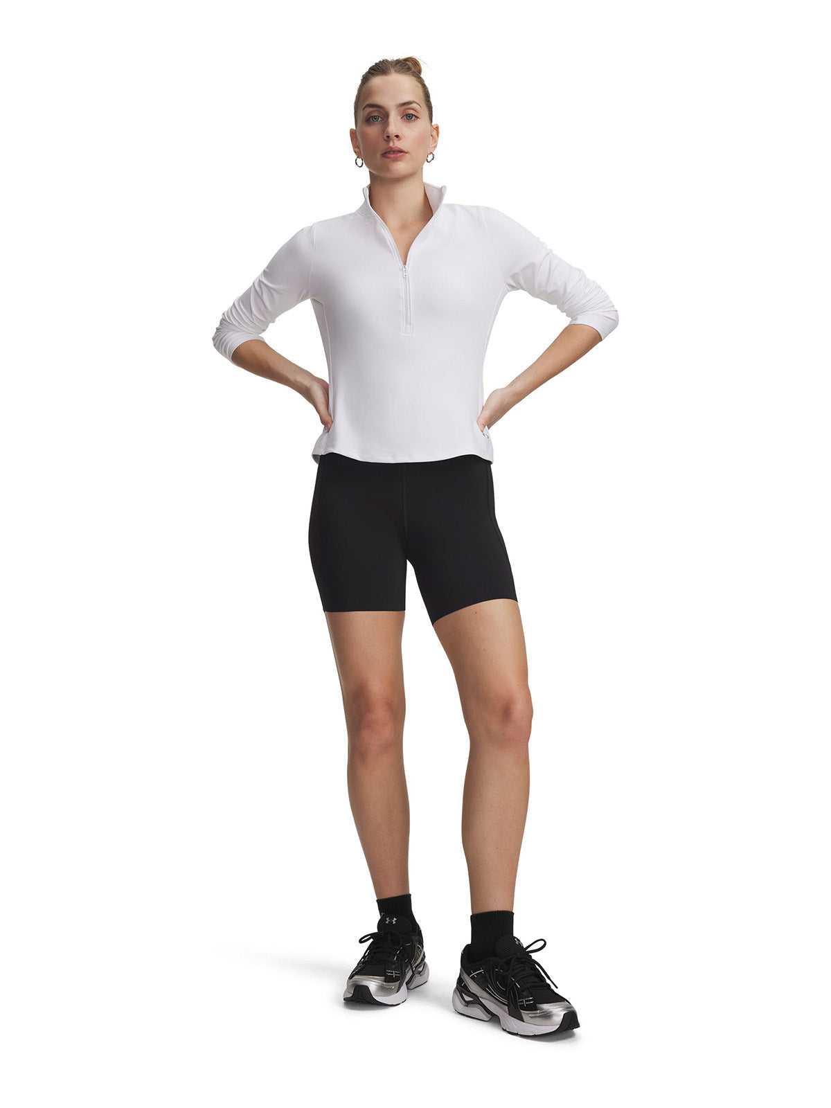 Short UA Velociti Pro Half Tight negro para mujer
