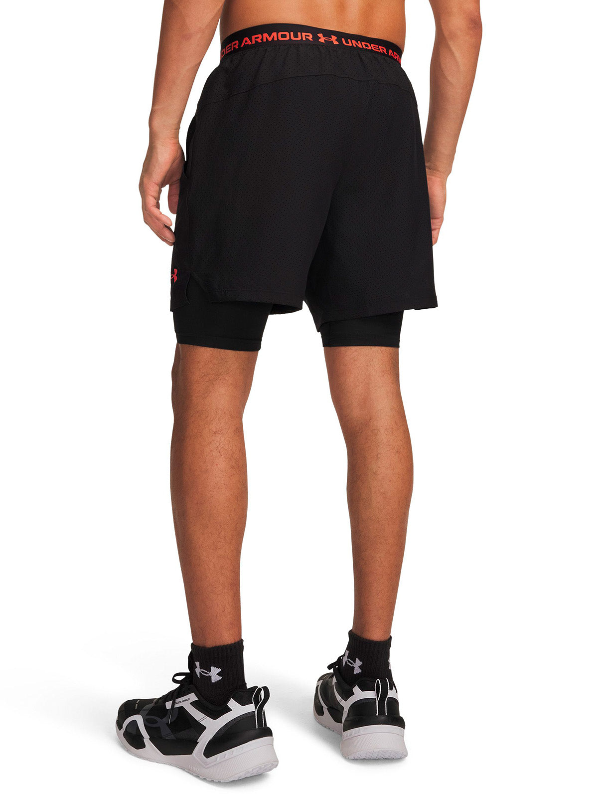 Short UA Vanish Woven 2-in-1 negro para hombre