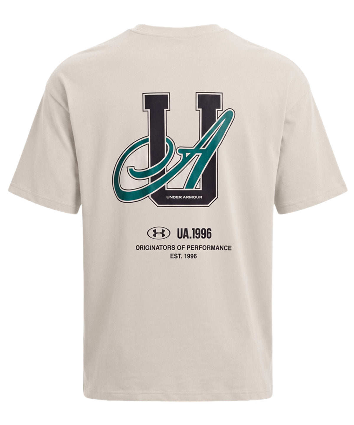 Polera manga corta UA Heavyweight Pocket blanco para hombre