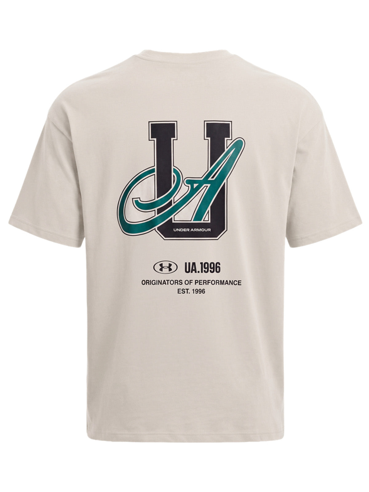 Polera manga corta UA Heavyweight Pocket blanco para hombre