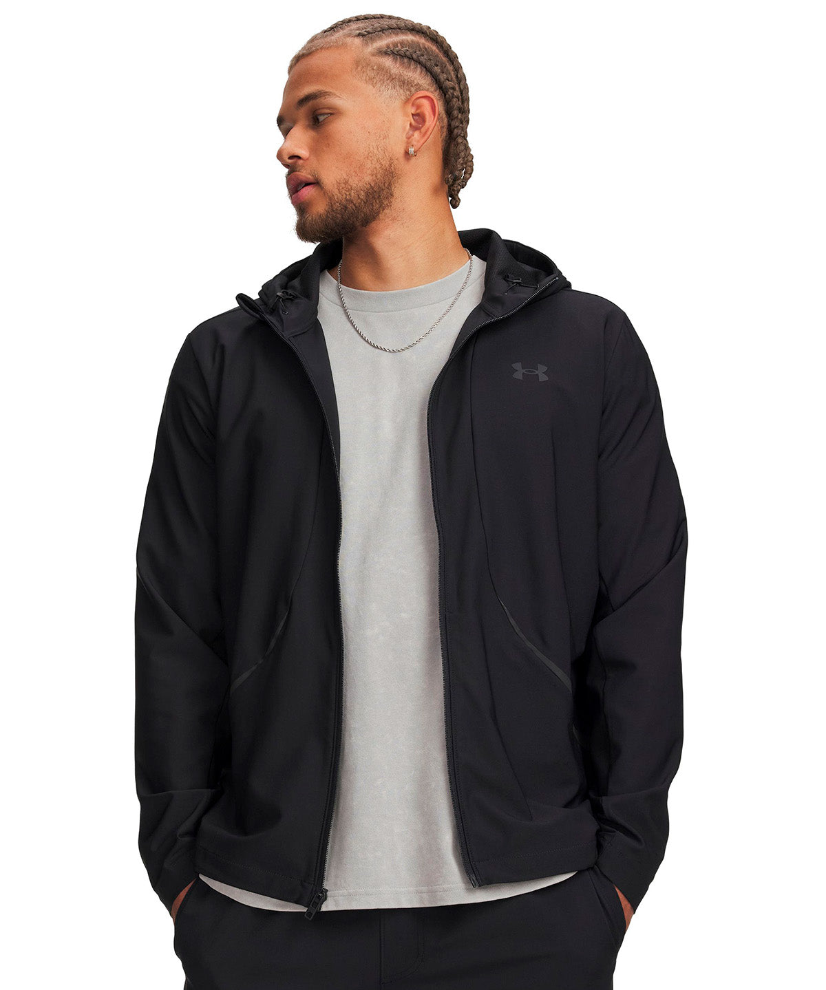 UA Unstoppable Woven negro para hombre