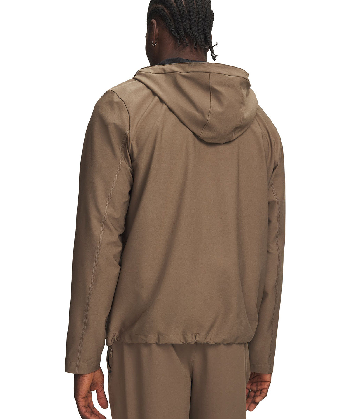 Chaqueta UA Unstoppable Woven café para hombre