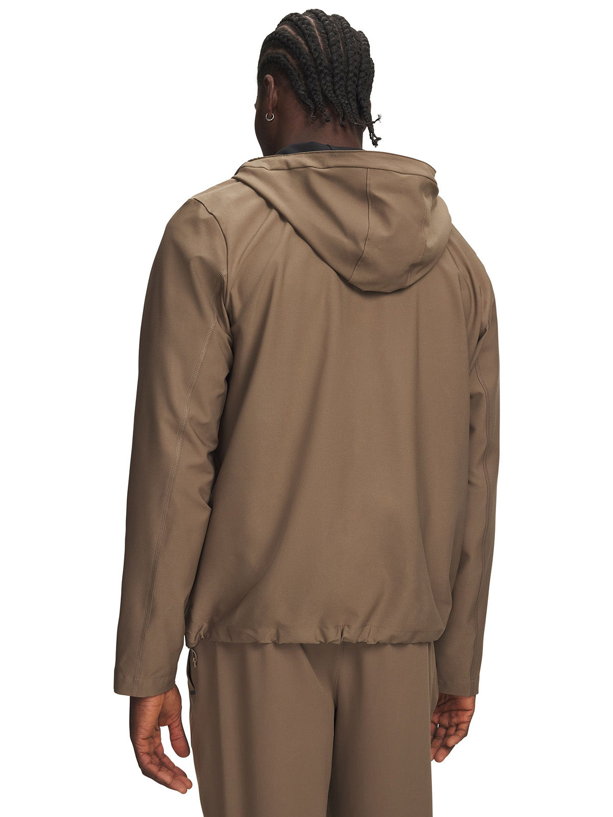 Chaqueta UA Unstoppable Woven café para hombre