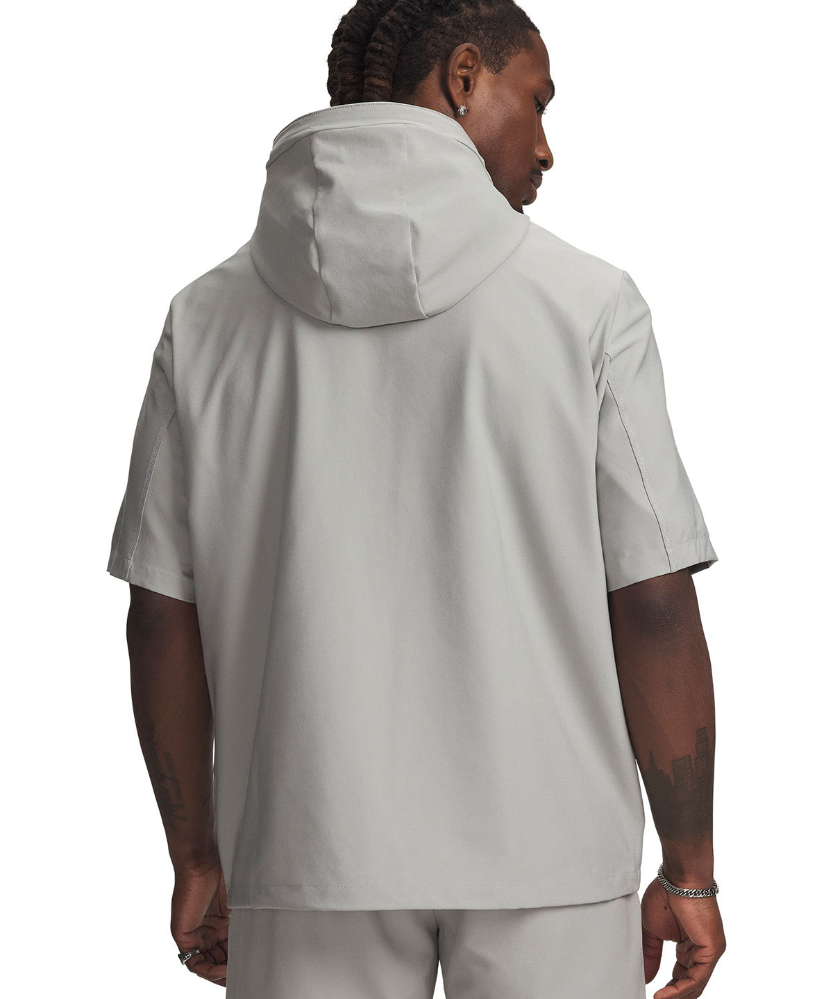 UA Unstoppable Woven SS Chaqueta gris para hombre