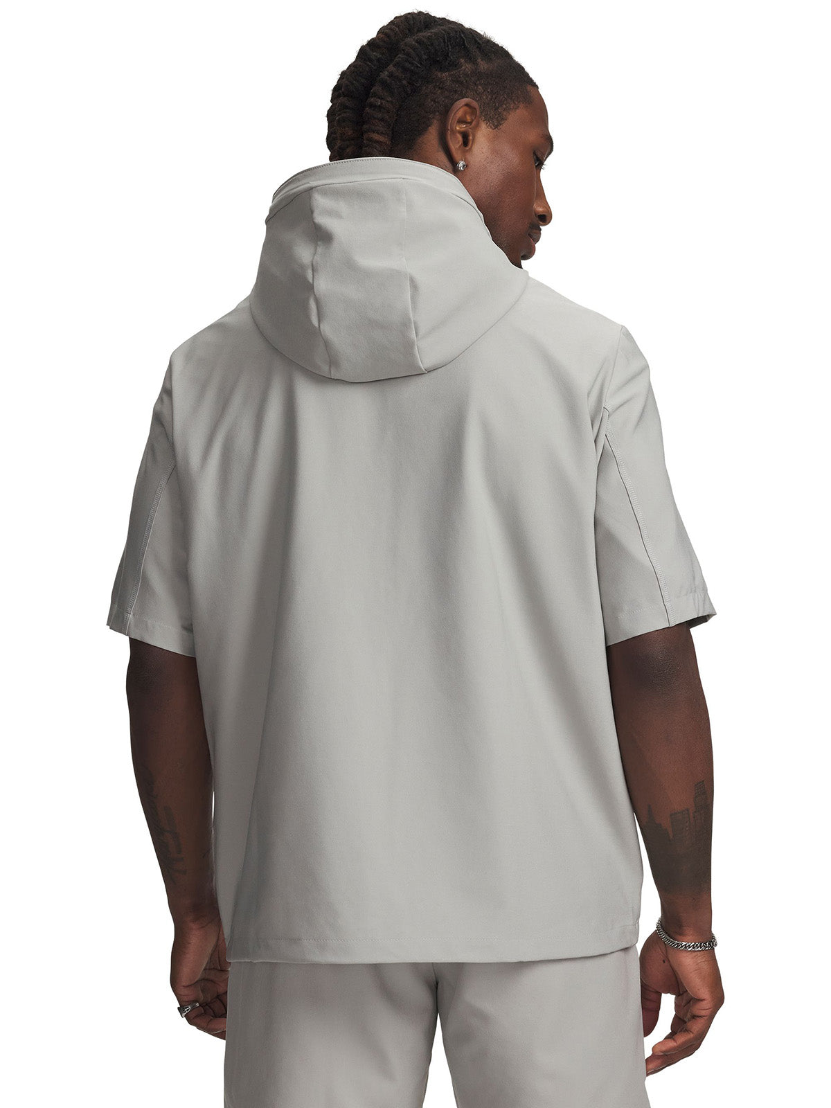 UA Unstoppable Woven SS Chaqueta gris para hombre